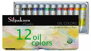 Màu Shilpakorn dầu Oil Color