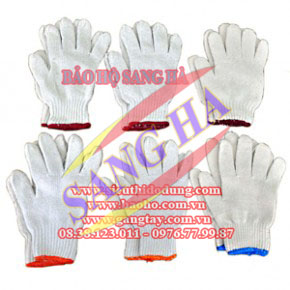Găng tay len màu ngà bảo hộ GB -3